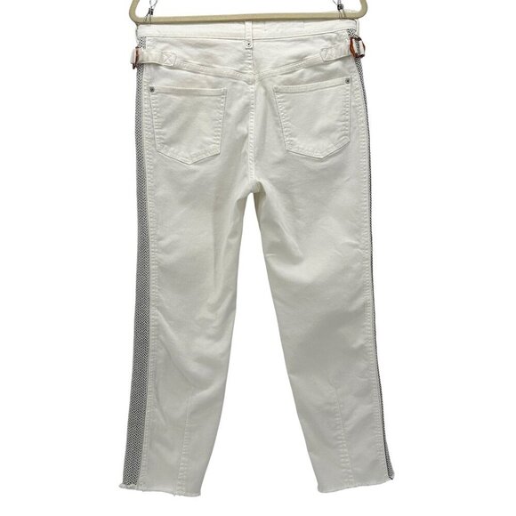 Pilcro And The Letterpress by Anthropologie Button Fly Embroidered Jeans 28 - Picture 5 of 12